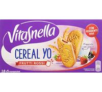 Vitasnella Cereal Yo Frutti Rossi - 12 pezzi da 253 g [3036 g]