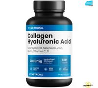 Vitastrong Collagen Hyaluronic Acid - 180 caps Collagene e acido ialuronico