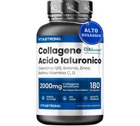Vitastrong Collagene & Acido Ialuronico 180 pz Compresse