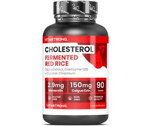 Vitastrong Complesso Colesterolo con Riso Rosso Fermentato e Coenzima