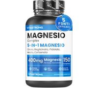 Vitastrong Complesso Magnesio 5-In-1 - 150 Compresse, Assorbimento Ott
