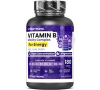 Vitastrong Complesso Vitamina B - 180 Compresse, Alta Potenza 180 pz C