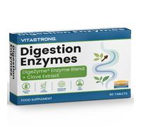 Vitastrong Enzimi Digestivi - 60 Capsule, Supporto Digestivo Completo
