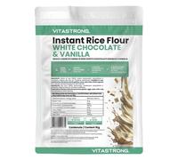 Vitastrong Farina di Riso Cioccolato Bianco & Vaniglia 1 kg, digeribil