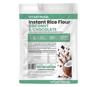 Vitastrong Farina di Riso Cocco & Cioccolato 1 kg, digeribile per cola