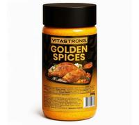 Vitastrong Golden Spices - 200 g, miscela di spezie calde con curry e