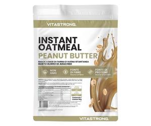 Vitastrong Instant Havermout Pindakaas - 1 kg, energia ricca di protei