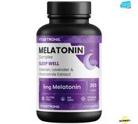 Vitastrong Melatonin Complex - 365 cpr Melatonina valeriana camomilla