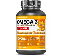 Vitastrong Omega 3 Alto Dosaggio | 700mg EPA 500mg DHA - Cuore, Cervel