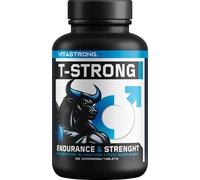 Vitastrong T-Strong - 120 Compresse, Energia Maschile e Supporto Vital
