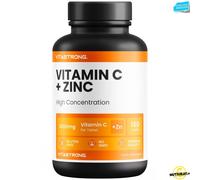 Vitastrong Vitamin C + Zinc - 150 cpr Supporto virilità e sistema immunitario