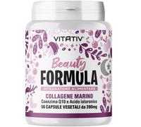 Vitativ® Beauty Formula Collagene Marino Idrolizzato + Coenzima Q10 +