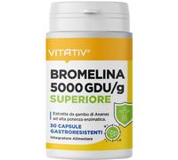 Vitativ® Bromelina 5000 GDU/g Superiore 30 Capsule Gastroresistenti |