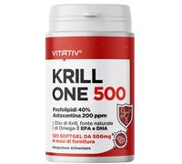 VITATIV Krill ONE - Olio di Krill Premium 500 mg con Omega-3 EPA e DHA