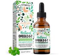 Vitativ® Omega 3-5-7 | Fonte Vegetale Acidi Grassi Omega con Acido Ole