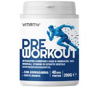 VITATIV® Pre Workout Senza Caffeina - Citrullina + Beta-Alanina + Ashw