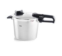 Vitavit Premium Pentola a pressione in acciaio inox 6 L 22 cm 4 livelli di
