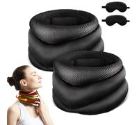 Vitavix Neck Support for Snoring, Vitavix Anti Snoring Neck Support, Necksupport - Never Snore Again, Adjustable Soft Foam Neck Brace Cervical Collar, Ergonomic, Comfortable for a Restful Sleep (2Pcs)