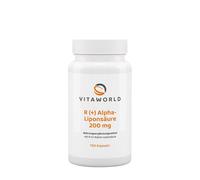 Vitaworld R (+) Alpha Lipoic Acid 200 mg (100 Capsule)