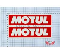 VITCIK Adesivi-decalcomanie da moto decalcomanie per abbellimento moto da corsa, carenatura (MOTUL)