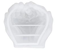 Vitdipy Forma in Resina siliconica, Verde Amichevole Forma della Mano Antiveleni Forte Ampia Applicazione Materiale Premium Forme in Silicone per la casa