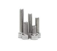 Vite a brugola, vite in acciaio inossidabile, Stainless Steel Hexagon Socket Screw Cup Head Screw Stainless Steel Cylindrical Head Hexagon Socket Bolt-M6*45 * 20pcs