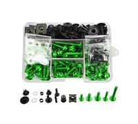Vite a bullone Compatibile Con BMW Per R1150 R1150GS R1150RS R1150RT Un Set Di Bulloni Carenatura M6 M5 Viti E Dadi Carrozzeria(Green)