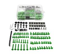 Vite a bullone Compatibile Con BMW Per S1000RR F800GS C600 Bullone Di Fissaggio Universale Carenatura In Alluminio CNC Moto(Green)