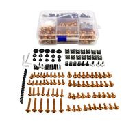 Vite a bullone Compatibile Con Honda Per STX1300 TRANSALP 600 700 650 Bulloni E Viti Per Carenatura Del Parabrezza Della Motocicletta(Orange)