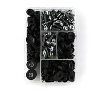 Vite a bullone Compatibile Con Suzuki HAYABUSA GSX1300R GSXR 1100 GW250F B-King GW250F Kit Completo Di Bulloni Parabrezza M6 M5 Dadi(Titanium)