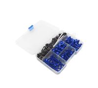 Vite a bullone Compatibile Con Yamaha Per Xmax Xvs 650 1100 Aerox 50 155 Raptor 700 Ltz 400 Xmax300 Kit Bulloni Carenatura Moto Viti Carrozzeria Dado(Blue)
