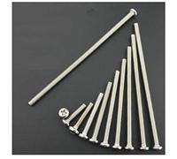 Vite a bussola, vite di prolunga M4 testa rotonda croce 3/4/5/6/7/8/9 / 10CM10-(Acciaio inossidabile 14 cm)