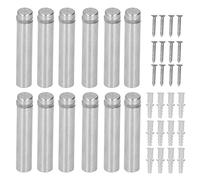 Vite a distanza in acciaio inox Kit di montaggio a parete Supporto per segnale Hardware