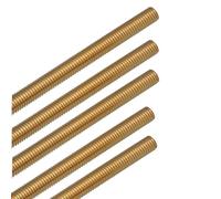 Vite a doppio lato con filettatura interna, passo della vite 5 pezzi 250 mm asta lunga in ottone vite metrica vite a perno M2 M2.5 M3 M4 M5 M6 M8 M10 M12 dado albero a filettatura intera (M5 x 250 mm)