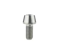 Vite a esagono incassato a testa conica in titanio GR5 for bicicletta | Vite in titanio GR5, M5 M6 M8 for parti del reggisella dello stelo della bici(Titanium colour,X15MM_M6 1PC)