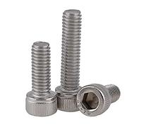Vite a esagono incassato con filettatura sinistra Vite a testa cilindrica in acciaio inossidabile 304 Filettatura inversa Vite a brugola con dente sinistro Bulloni M4 5 6 8 10 M12 ( Color : 5pcs , Siz