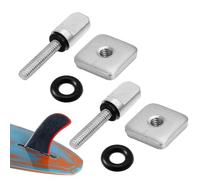 Vite a pinna a paletta - vite del pollice in acciaio inossidabile con adattatore, hardware di navigazione resistente | Kit di riparazione di paddleboard di ricambio per , , Easy