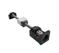 Vite a ricircolo di sfere 1605 1610 Kit 200-500mm C7 Dia 16mm for parti CNC Vite con dado +BF12+HM12-57/60+16H+giunto(1605 for 23,250mm)