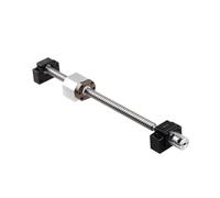 Vite a ricircolo di sfere 1605 Set: Vite a sfere C7 estremità lavorata + dado + alloggiamento + 12 supporti + giunto for parti CNC(1605-350mm)