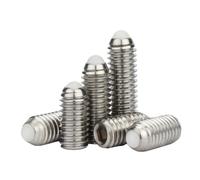 Vite a ricircolo di sfere con testa a sfera in acciaio inossidabile 304 POM da 10 pezzi M3-M12 Perno retrattile con stantuffo a sfera 10pcs M4*12-2