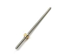 Vite a ricircolo di sfere in acciaio inossidabile, vite T8 da 8 mm passo 2 mm corsa da 8 mm con dado in ottone for guida lineare della stampante(350mm)