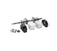 Vite a ricircolo di sfere, vite a ricircolo di sfe SFU1605 Vite a ricircolo di sfere Filettatura sinistra-destra Vite a ricircolo di sfere da 12 mm Vite a ricircolo di sfere da 500 mm 800 mm 1000 mm K