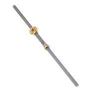Vite a sfera anti-rinculo T8 Piombo Vite trapezoidale Vite di Piombo Anti-Backlash a molla Filo 8 mm Piombo 4 mm(400mm)