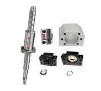 Vite a sfere anti-gioco 1. Set di viti a sfere a doppio dado DFU3210 Giunto alloggiamento del lavorazione finale for motore passo-passo CNC(200MM)