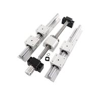 Vite a sfere anti-gioco 2 pz SBR16 Guida lineare 4 SBR16UU scorrevole SFU1605 Vite a sfere Sede dado + BKBF12 Supporto sede(SBR16kit-900)