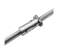 Vite a sfere anti-gioco DFU2505 C3 C5 rettificato 5mm di passo 700~800mm R25 Vite a sfere Albero filettato Flangia ad alta precisione Mandrini di rettifica CNC R25 TBI(DFUR2505DGC5-700-P2)