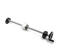 Vite A Sfere Rullata C7 Con Estremità Lavorata + Dado A Sfere 1605 + Alloggiamento Dado + Supporto Terminale BK/BF12 + Volantino For Parti CNC(SFU1605,300mm)