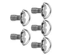 vite a sgancio rapido Vite for fotocamera da 1/4" for piastra a sgancio rapido, bullone adattatore for anello a D pieghevole, gabbia for treppiede e monopiede(5pcs)