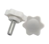 Vite a testa a stella Viti a testa zigrinata con maniglia a stella M4 M5 M6 Testa da 25 mm Dimensioni multiple Confezione da 5(M5*14mm)