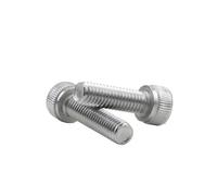 Vite a testa cilindrica con esagono incassato, bullone in acciaio inossidabile M3 M4 M5 M6 esagonale(45mm,M5 10pcs)